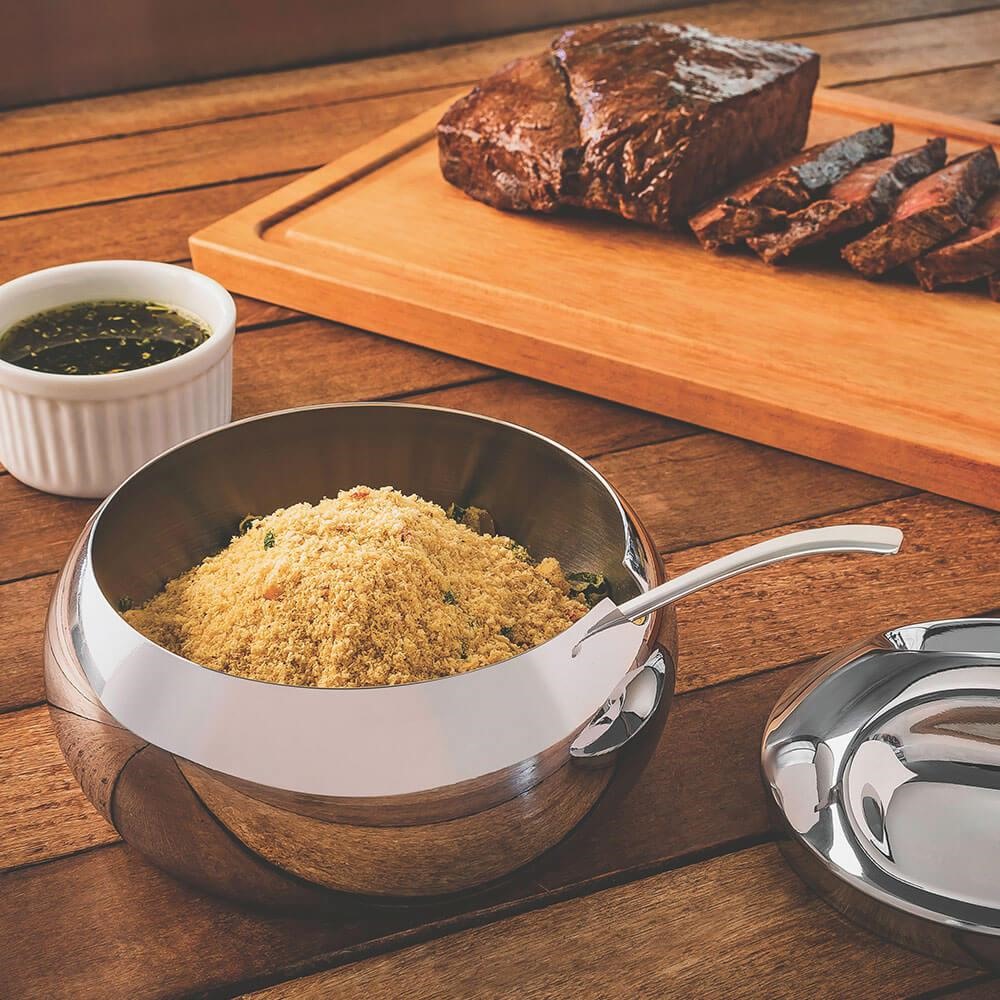 Kit para Farinha Tramontina Service em Aço Inox 14 cm 2 Peças - Organização para a Sua Cozinha: 5 Produtos Tramontina que Facilitam a Vida